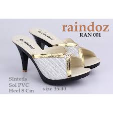 Nikmati gratis ongkir xtra, cashback s/d 100rb, & flash sale mulai dari rp1000! Sendal Wanita Ran 001 Distro Raindoz Bandung Model Sandal High Heel Cewek Cantik Warna Gold Murah Shopee Indonesia