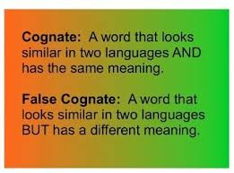 Cognate And False Cognate Game Cognates Smart Board Lessons Spanish Cognates