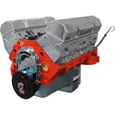 Blueprint Ps4271ct Chevy 427 Sbc Pro Series Base Engine Alum Heads