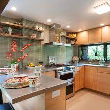 This kitchen decoration is perfectly suits for people who have distinctive and sophisticated taste of style. 75 Beautiful Small Mid Century Modern Kitchen Pictures Ideas July 2021 Houzz