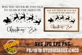 Download Christmas Eve Graphic By Studio 26 Design Co Creative Fabrica SVG Cut Files