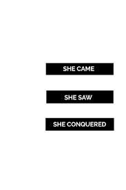 She Came She Saw She Conquered 6 X9 Lined Notebook 120 Pages Inspirational Journal With Inspiring Quote Diary Notebook For Girls Teens Women Amazon Com Br