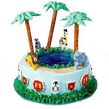 Wildlife Safari Cake Cake Safari Cakes Animal Birthday Cakes