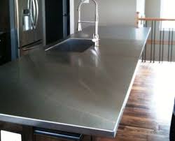 stainless steel kitchen countertops