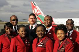 Kenya B737 800 Crew Airline Cabin Crew Cabin Crew Kenya