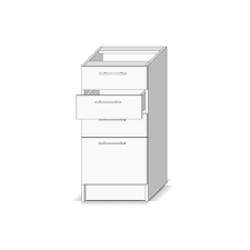 Polyvalent, le meuble bas de cuisine avec plan de travail fera à la fois office d'espace de rangement et de table à cuisiner. Meuble Bas De Cuisine 4 Tiroirs 40 Cm Rouge Dole