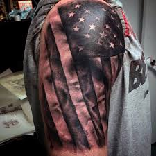 50 drop dead gorgeous santa muerte tattoos. The 80 Best American Flag Tattoos For Men Improb