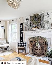 Instagram Love The Huge Tobacco Basket For Fireplace Screen Home Decor Baskets Tobacco Basket Decor Decor