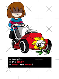 Undertale Frisk and Flowey