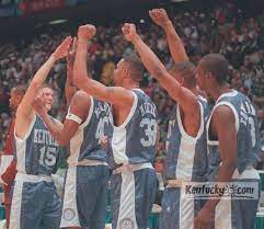 Official account for kentucky men's basketball. 1996 Denim Uniforms Uk Wildcats Uk Basketball Kentucky