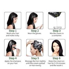 You should not wash your hair right before coloring it. 10 Bags Permanent Black Hair Dye Color Hair Blackening Shampoo For Men And Women Herbal Natural Faster Black Hair Restore Cream Hair Blacken Shampoo Dye Colorantblack Hair Dye Aliexpress