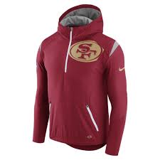 Nike Synthetic Lightweight Fly Rush Nfl 49ers Men S Jacket In Red For Men Lyst
