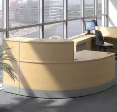 The variety of products presented in this collection doesn't leave anything to be desired. Curved Reception Desk Reception Desk With Wooden Finish Curved Reception Counter
