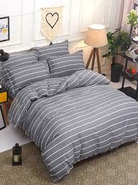 Black And White Duvet Cover Uk 62 Most Marvelous Pinstripe Duvet Cover Striped Sheet Sham Set For Women Romwe P Cat Ticking Stripe Q Luxury Comforter Sets Comforter Sets Country Bedding Sets