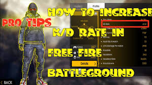 Através de eventos no próprio free fire; How To Increase Kd Rate In Free Fire Battleground Youtube