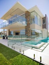 The use of fortified glass here also allows for an unobstructed. 17 Stunning Glass Balcony House Design Ideas