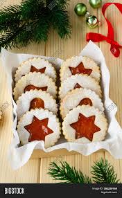 Linzer cookies are christmas cookies from austria and germany. Traditional Austrian Image Photo Free Trial Bigstock