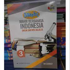 Rpp 1 halaman merupakan perangkat p. Marbi Mahir Bahasa Indonesia Smp Kelas 9 Edisi Revisi Erlangga Shopee Indonesia