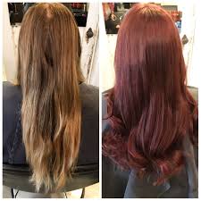 Much to the clients' surprise. Hair Loss Prevention Products Hair Color Mahogany Hair Dark Auburn Hair