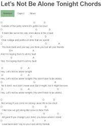 Let S Not Be Alone Tonight Chords R5 Partituras Canciones Guitarras