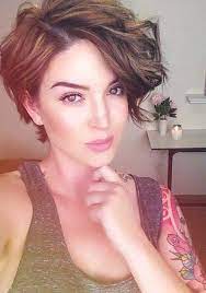 The pixie haircut is still on trend and getting one is the perfect way to stand out from the crowd. 20 Long Pixie Haircut For Thick Hair Haircuts 2017 Haircuts For Wavy Hair Short Hair Styles Pixie Haircut For Thick Hair