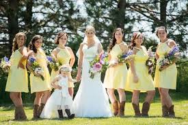 Halter Yellow Mini Short Length Satin Rustic Country Bridesmaid Dresses With Cowboy Boots Gdc1507 Country Bridesmaid Dresses Summer Bridesmaid Dresses Bridesmaid Dresses