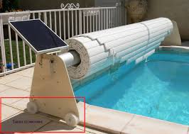 Volet Roulant Automatique Piscine Ronde Ou Ovale Avec Enrouleur Amovible