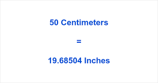 How to Convert 50 cm to Inches ▷ The Best Calculator.