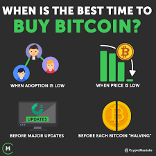 In my view, the most important metrics are as follows: When Is The Best Time To Buy Bitcoin Cryptocurrency