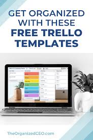 Get Organized With These Free Trello Templates In 2020 Trello Templates Organization Online Entrepreneur
