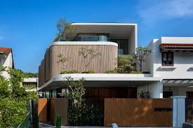 Gallery Of Bamboo Veil House Wallflower Architecture Design 6 Architecture Design House Architecture Design Architecture House