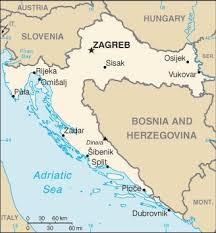 Click on the croatia location map to view it full screen. Croatia The World Factbook