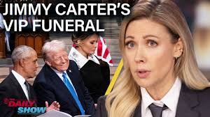 Trump & Obama Chat at Carter Funeral While GOP Politicizes LA Fires