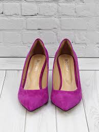 Туфли женские MOLINO, арт. 1202 ФуксияЗамша