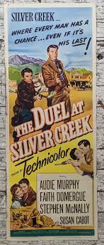 Gerald drayson adams, joseph hoffman distributia: Sold Price The Duel At Silver Creek Starring Faith Domergue Daybill Colour Movie Poster November 6 0120 2 00 Pm Aedt
