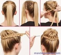 Pratik Kolay Orgu Sac Modelleri Yapilisi Kolay Modelleri Orgu Pratik Sac Yapilisi Thick Hair Styles Hair Styles Long Hair Styles