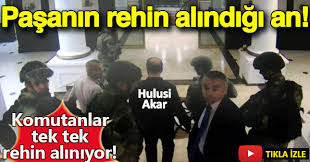 Genelkurmay başkanı orgeneral hulusi akar, darbe gecesi yaşadıklarına dair 6 sayfalık ifade verdi. Darbe Gecesi Komutanlarin Rehin Alindigi Anlar Ortaya Cikti