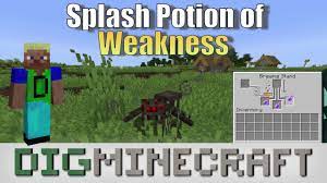 Udisen show and you can learn how to make a weakness potion in minecraft 1.17 +, 1.16.5, 1.15.2, 1.14.4, 1.13.2, 1.12.2, 1.11.2, 1.10.2, 1.9.4, 1.8.9, 1.7.10. Splash Potion Of Weakness In Minecraft Youtube