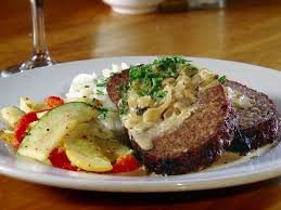 Irish Meatloaf With Cabbage Cream Sauce Recipe Food Network Recipes Meatloaf Irish Recipes