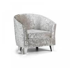 Add comfort and style to your home with this stylish, classic tub chair. Modern Crushed Velvet Tub Chair Armchair Bedroom Living Room Office Reception Ebay