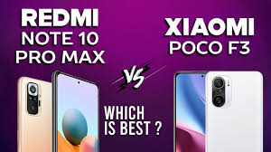 Bandingkan harganya dari rp3162951.30 ($219.00) dan spesifikasinya sebelum belanja online. Redmi Note 10 Pro Max Vs Xiaomi Poco F3 Youtube