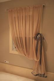 French Inspiration Ensuite Curtain In Taupe Chiffon With Violet Twilight Satin Ribbon Adorned With Crystal Finials Goruntuler Ile Ev Dekoru Perde Dekor
