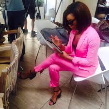 She and american screen star halle berry both became spokesmodels. Bonang Matheba On Twitter I Love Pink Suits Lol On Set Shooting For Woolworths Sa Wearing Studio W All From Woolies Http T Co Fqbpxgdytr