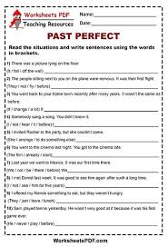 Reading worksheets and online activities. Past Perfect Worksheets Pdf Tenses Exercises Past Tense Worksheet Past Perfect Tense Exercises