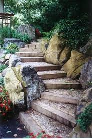 Maryland Rockscaping Japanese Rock Gardens Boulders Stone Sloped Garden Garden Steps Garden Stairs