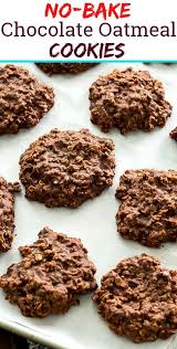 No Bake Chocolate Oatmeal Cookies Spicy Southern Kitchen Recipe Chocolate Oatmeal Cookies Chocolate Oatmeal Oatmeal Cookie Recipes
