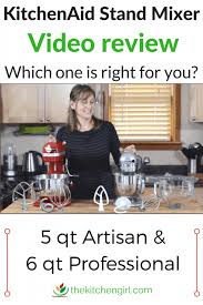 kitchenaid stand mixer review: artisan