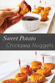 Sweet Potato Chickpea Nuggets Recipe Picky Eater Recipes Food Picky Eaters Kids
