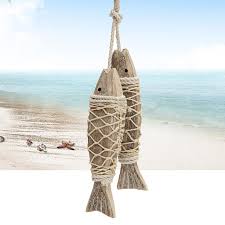 Diy wall decor | macrame fish wall hanging tutorial. Buy 2pcs Handmade Carved Craft Marine Coastal Wooden Fish Wall Sculptures Diy Home Room Nautical Hanging At Affordable Prices Free Shipping Real Reviews With Photos Joom