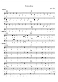Falling for betrayal is worse. Impossible James Arthur S1 2 Keyboard Guitar Teaching Resources